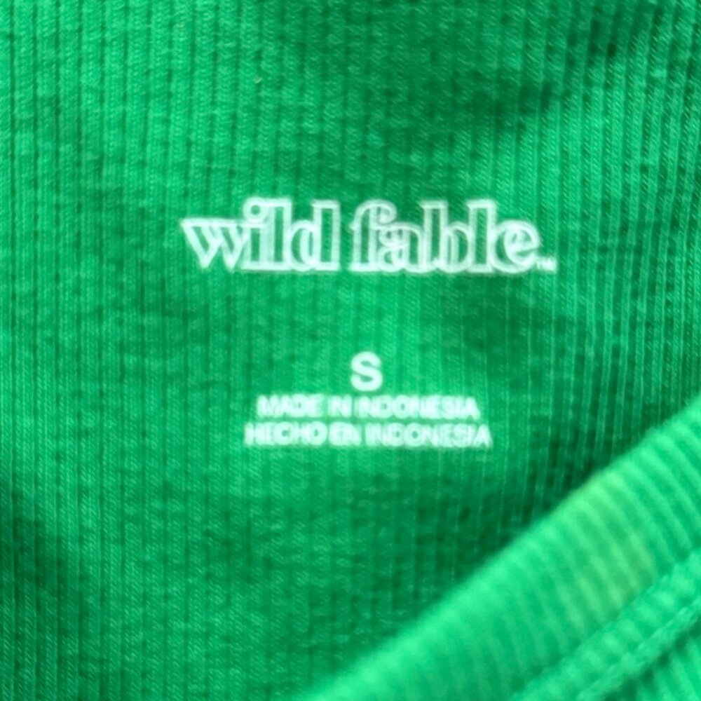 Wild Fable Ribbed Cropped Tank Bundle Orange M Green Size S - Picture 8 of 8